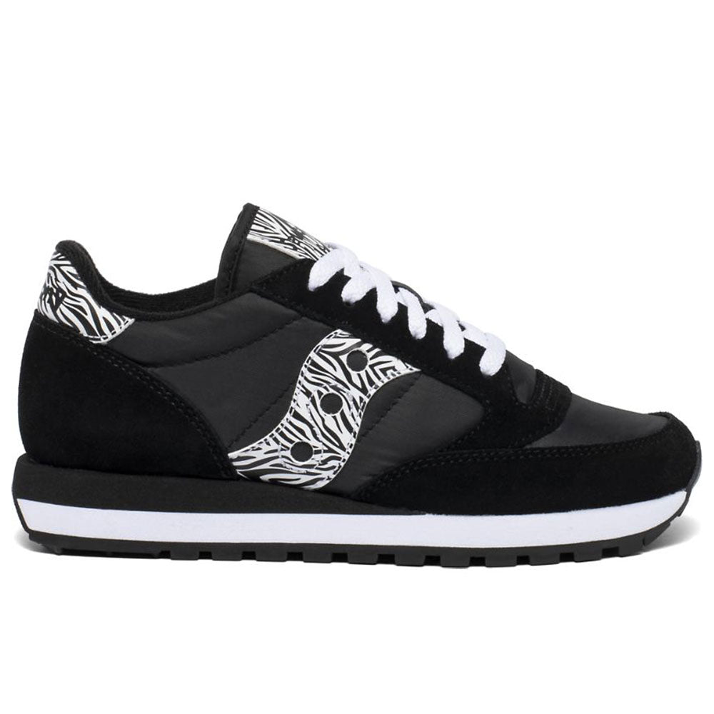 Scarpe Donna Saucony Sneakers Jazz Original Nero Zebra a sconto