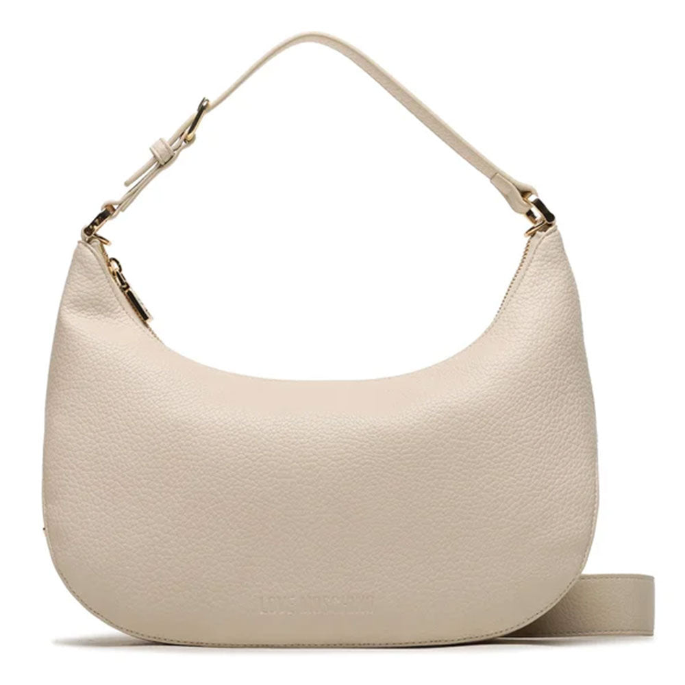 Women's Ivory Large Hobo Bag LOVE MOSCHINO Giant Logo – Cuoieriashop