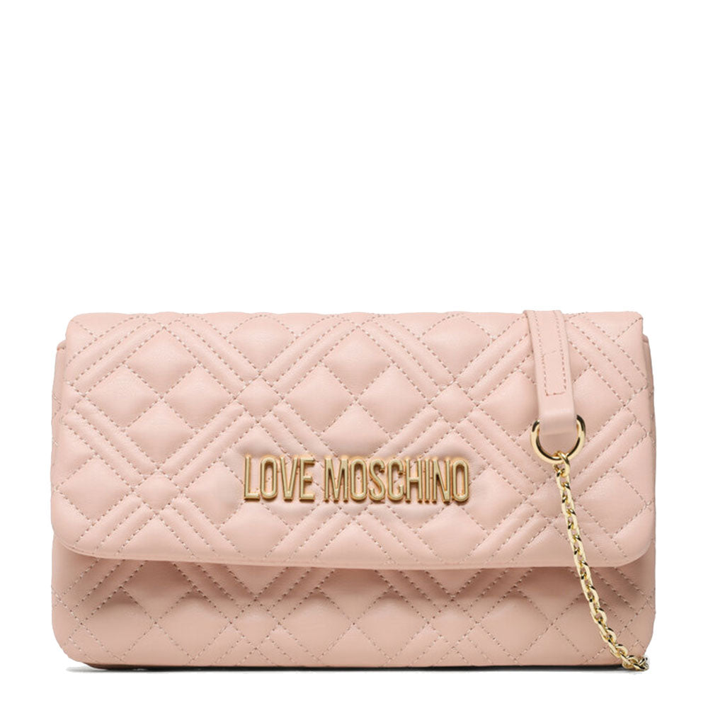 Borsa Donna a Tracolla LOVE MOSCHINO linea Quilted colore Rosa Nude
