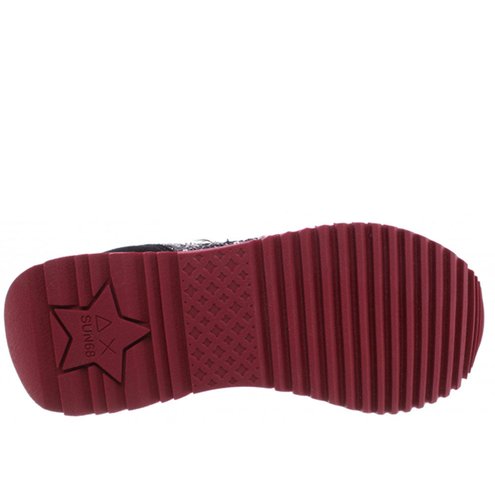 Scarpe Donna Sun68 Sneakers Kelly Solid Paillettes Nero