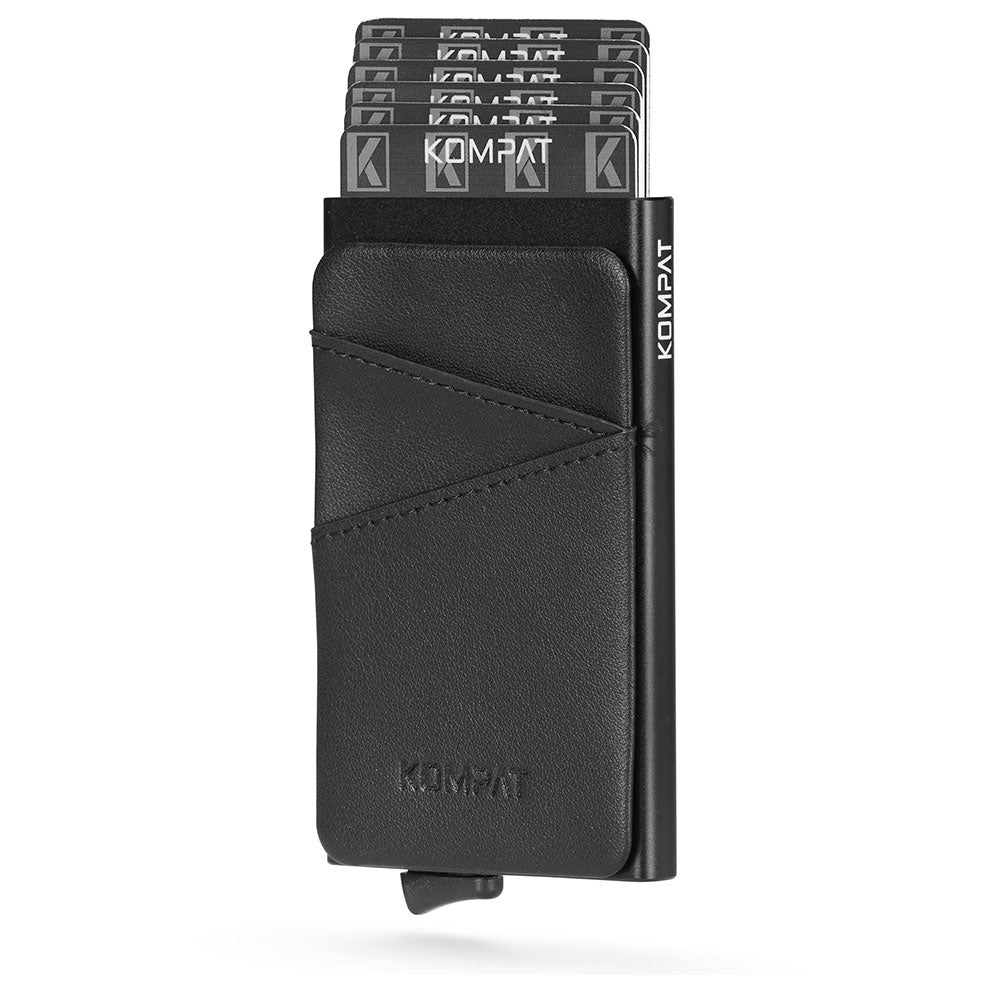 Portacarte KOMPAT linea Kompat F con RFID Colore Nero Essenziale
