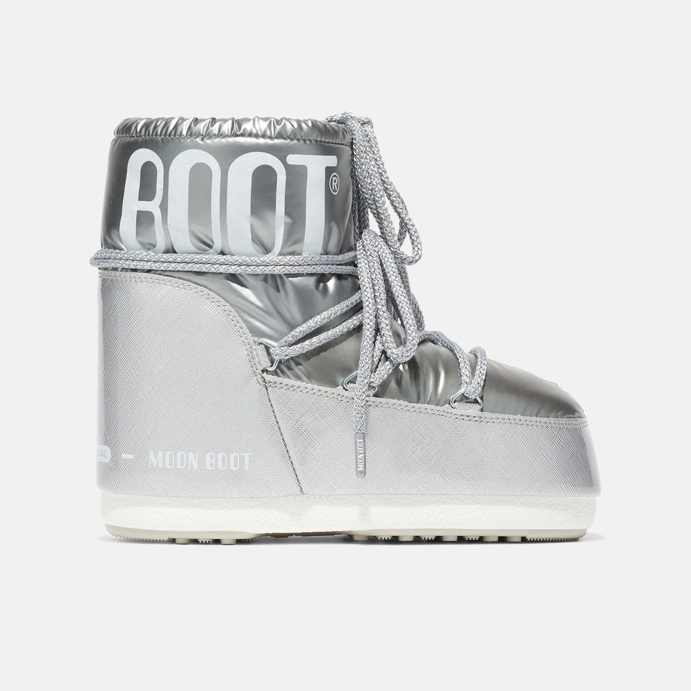 Stivali da Neve Donna MOON BOOT Icon Low Pillow Colore Argento