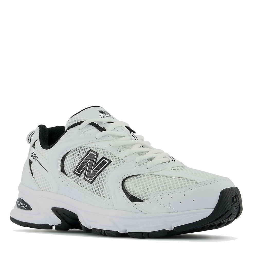 Scarpe Running NEW BALANCE Sneakers 530 in Tessuto Sintetico e Mesh colore Bianco e Nero