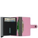 Porta Carte con Clip SECRID linea Yard in Microfibra Rose con RFID