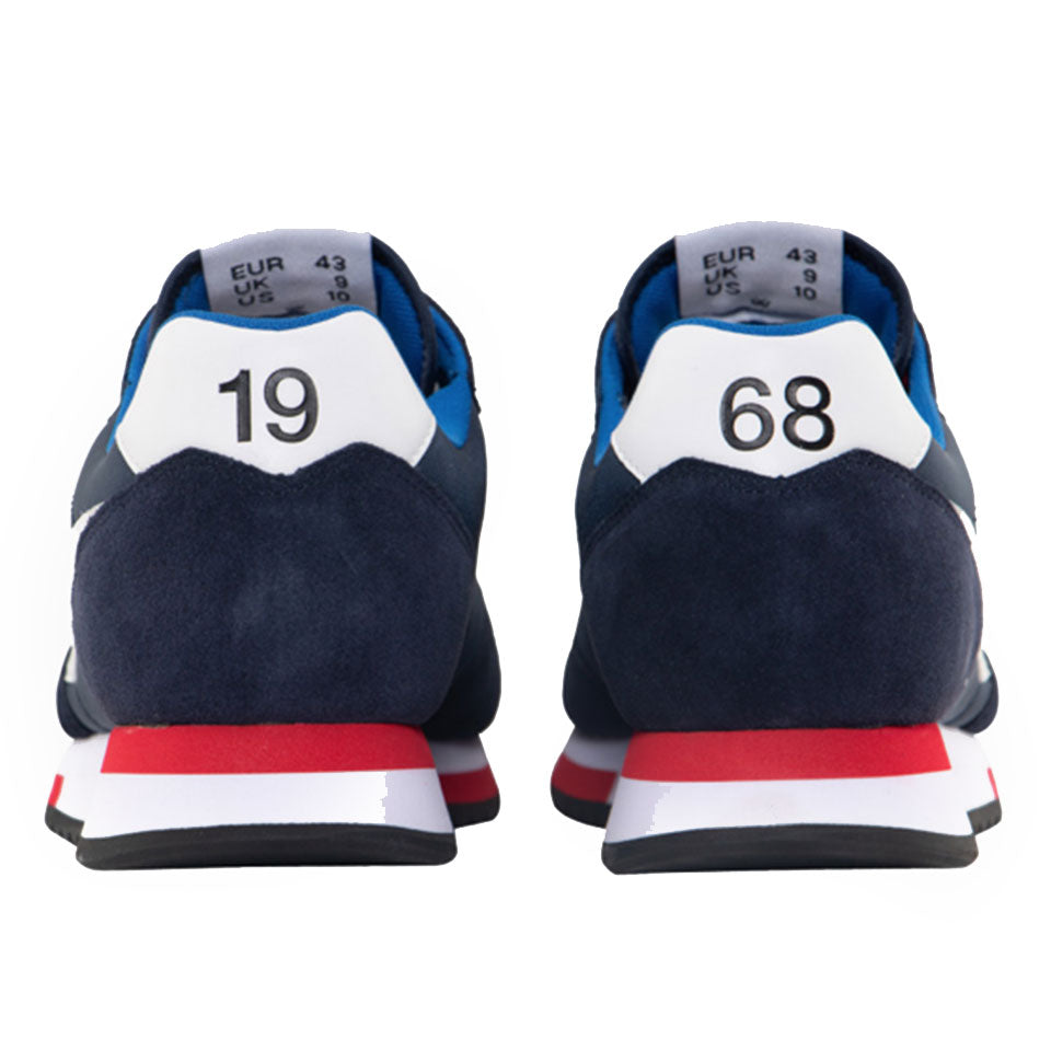 Scarpe Uomo Sun68 Sneakers Niki Solid colore Navy Blue Z31118-07