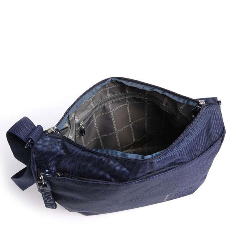Borsa Donna a Tracolla Mandarina Duck in Tessuto colore Dress Blue Linea MD20