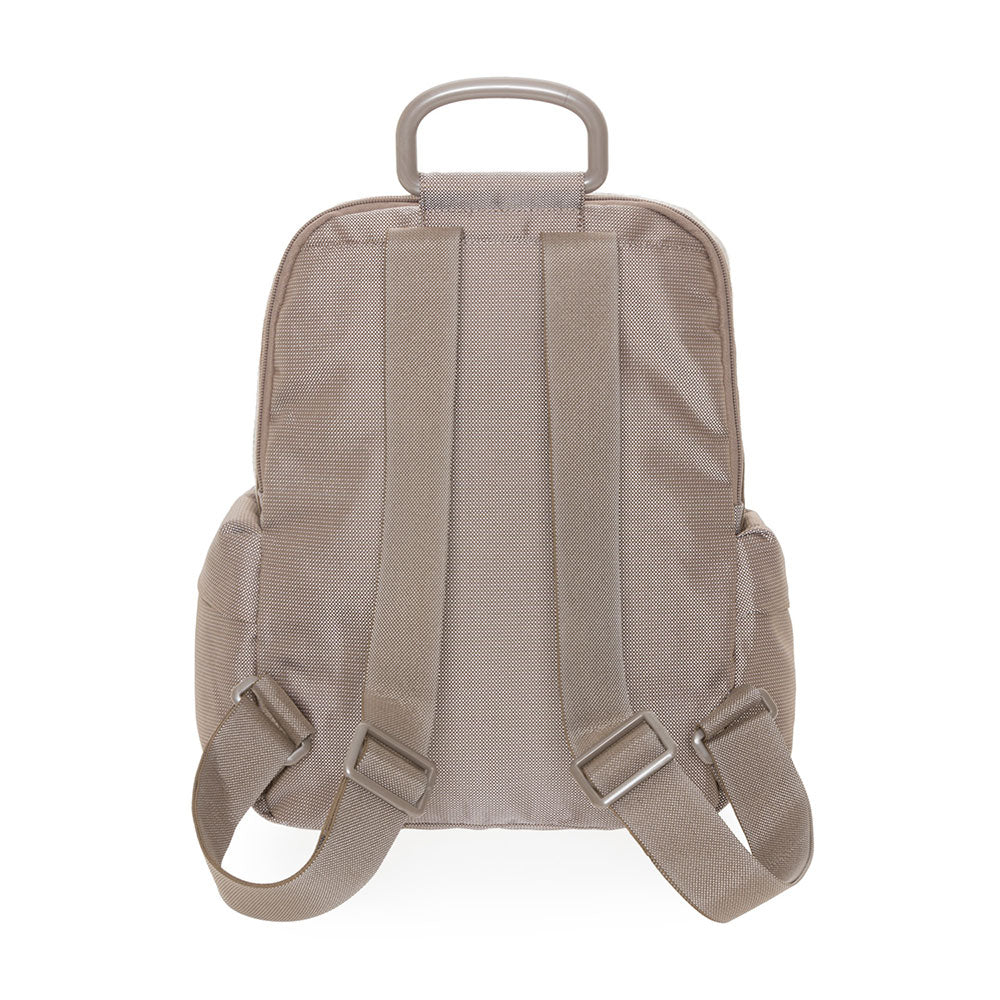 Zaino Donna Mandarina Duck in Tessuto Linea MD20 Colore Taupe Misura Grande