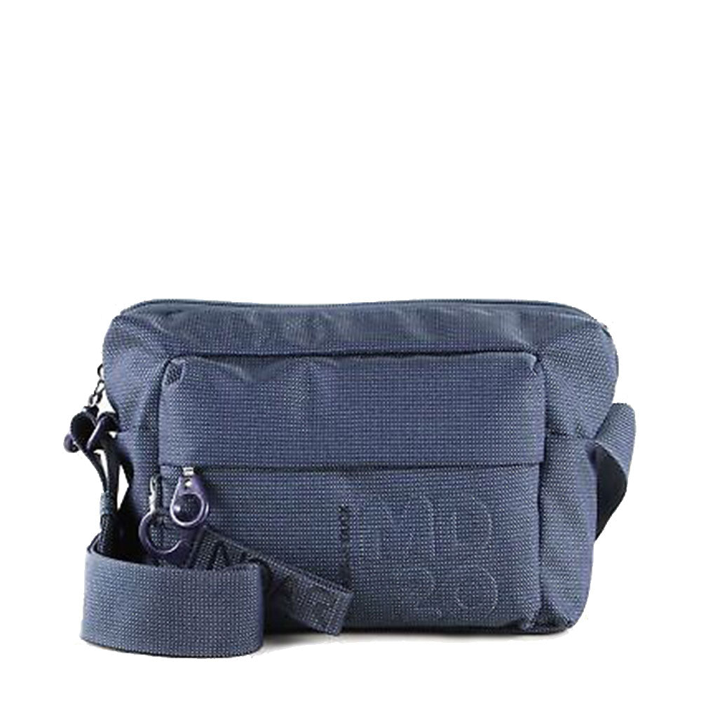 Borsa a tracolla Rebel piccola in pelle e suede Borsa a tracolla Rebel piccola in pelle e suede