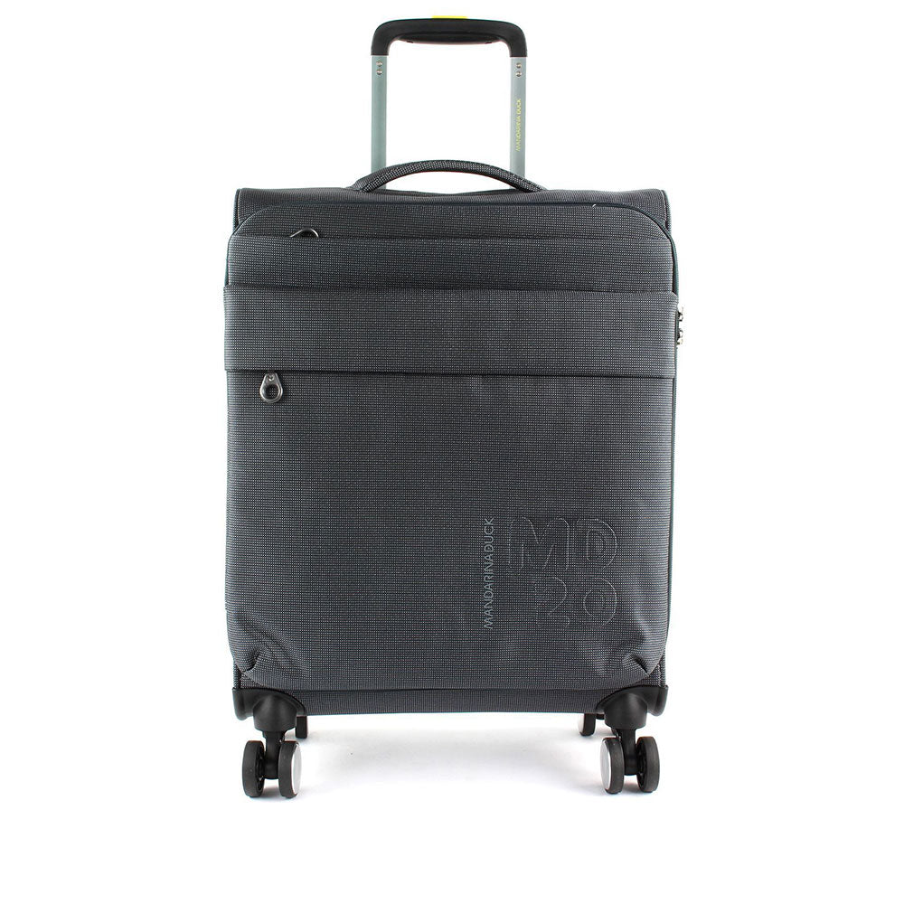 Trolley Cabina Semirigido 55cm Mandarina Duck 4 Ruote Linea MD20 Colore Steel