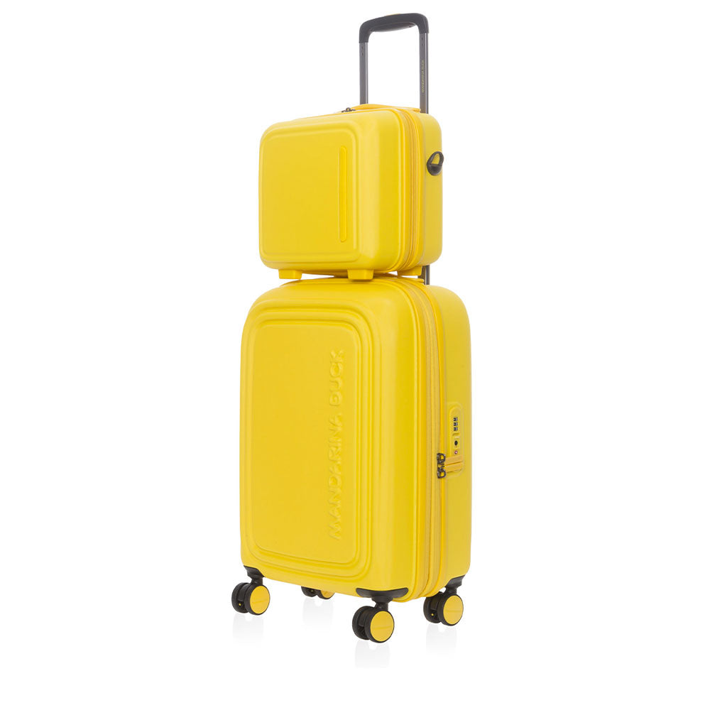 Mandarina Duck Damen Beauty Case Logoduck Line Farbe Entengelb