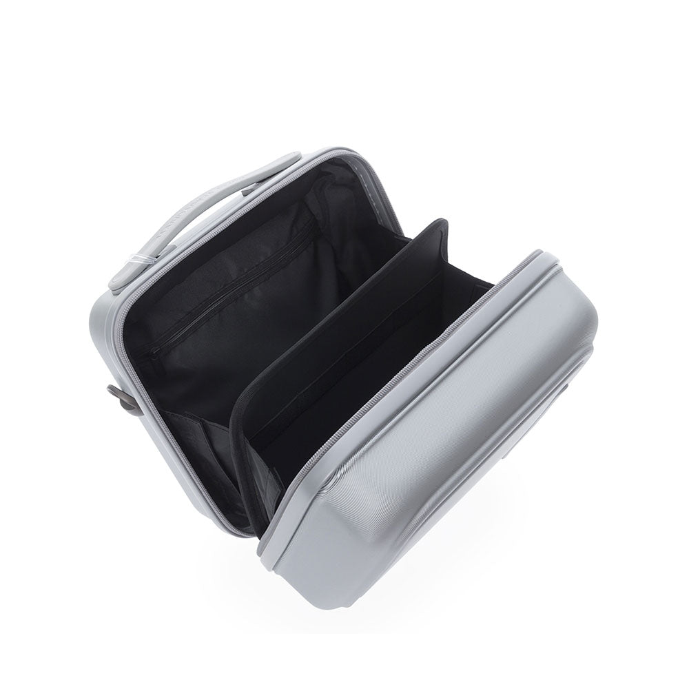 Mandarina Duck Damen Beauty Case Logoduck Line Farbe Silber