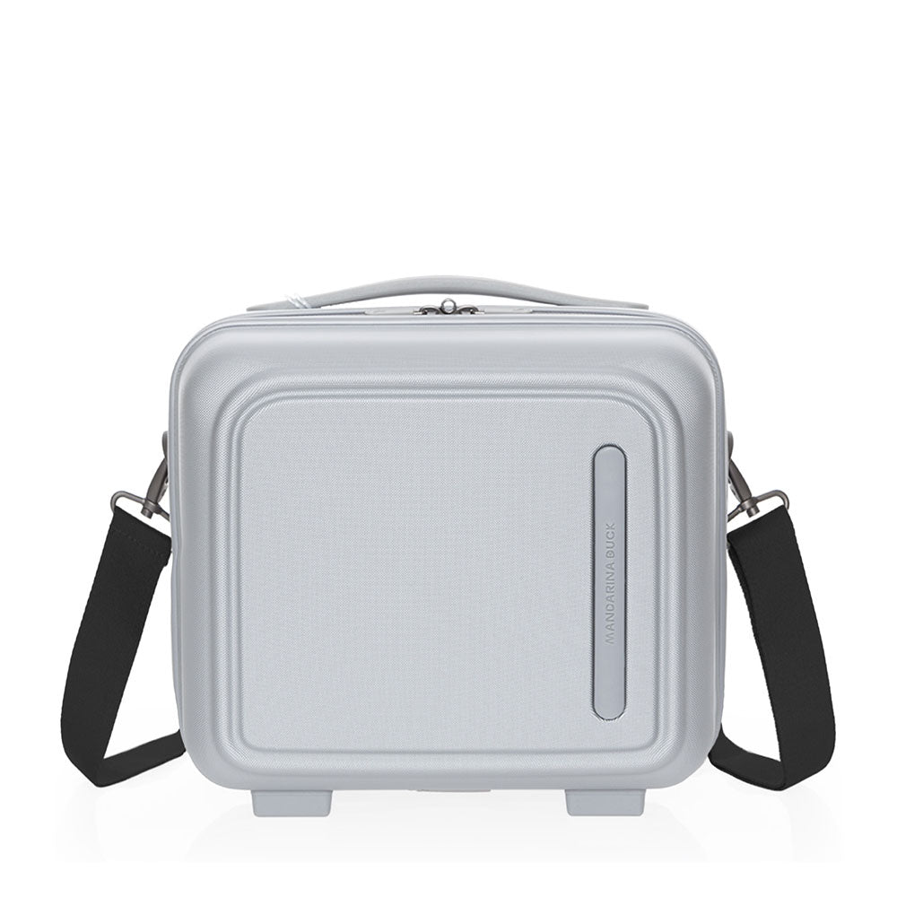 Mandarina Duck Damen Beauty Case Logoduck Line Farbe Silber
