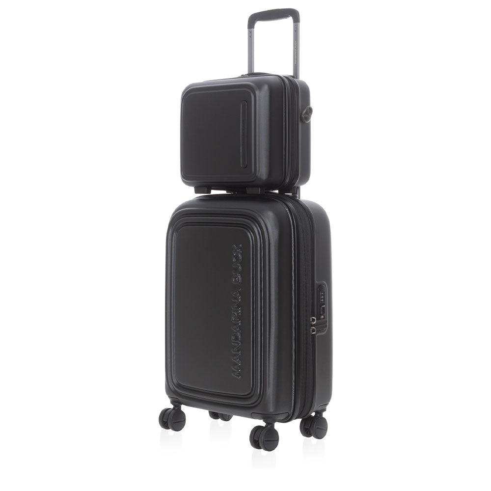Mandarina Duck Damen Beauty Case Logoduck Line Farbe Schwarz