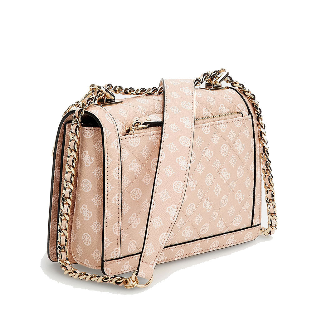 Borsa Donna a Tracolla GUESS Linea Abey Colore Light Rose Logo