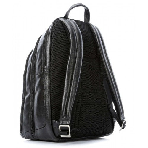 Zaino PIQUADRO Vibe in Pelle con Porta Computer 15" e Tablet - CA1813VI Nero