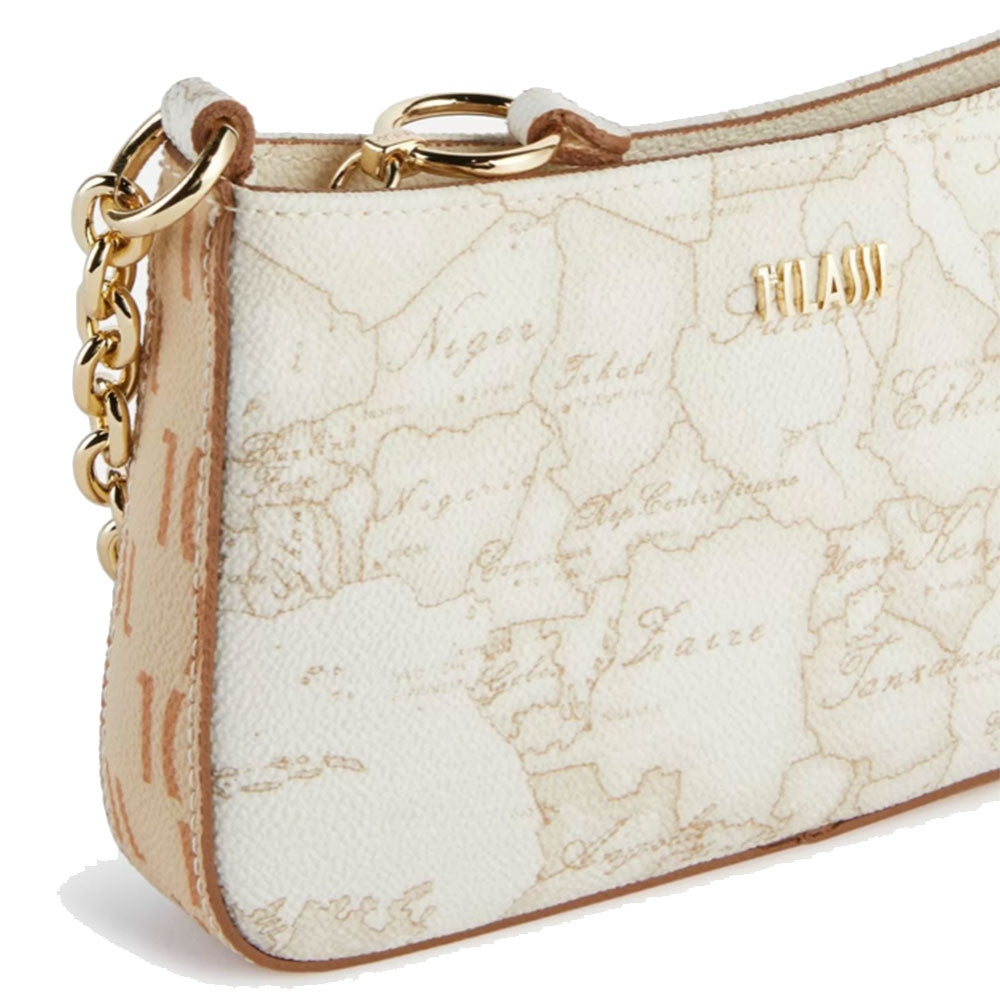 Pochette Donna 1A Classe Alviero Martini linea Geo Onda Mix Bianco PM05