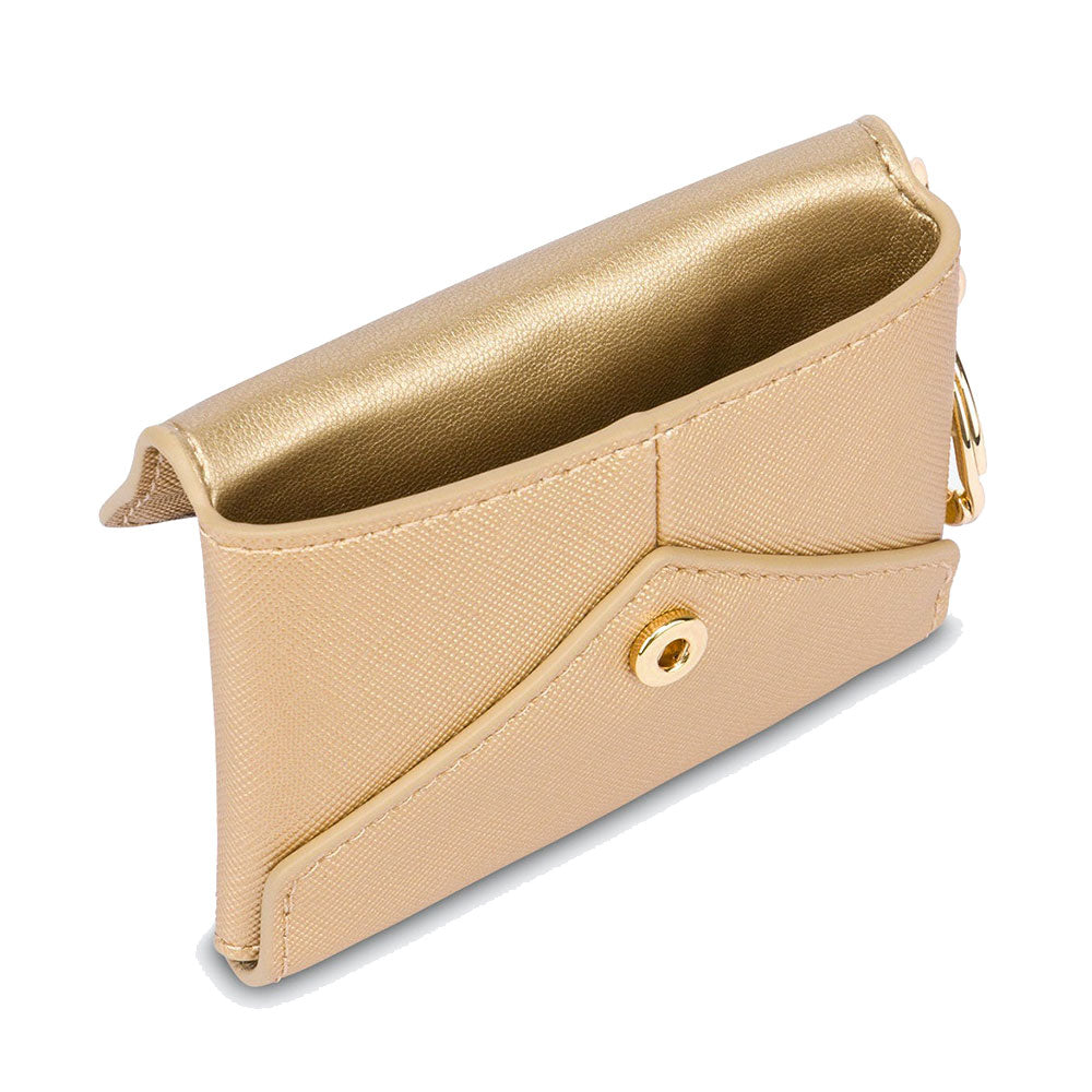 Portachiavi a Forma di Busta da Lettere LOVE MOSCHINO linea Gift Capsule color Oro