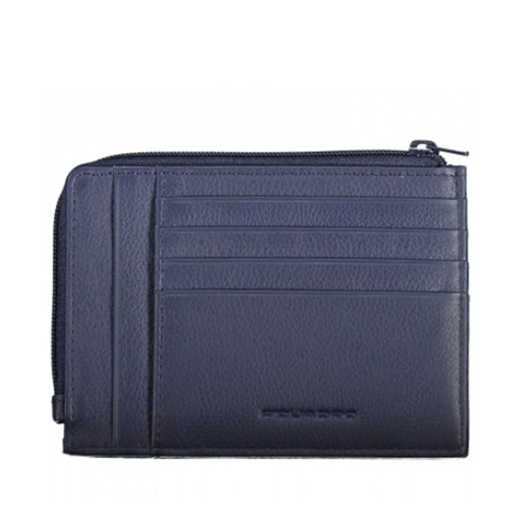 PIQUADRO PULSE LINIE
Kartenetui aus blauem Leder - PU1243P15