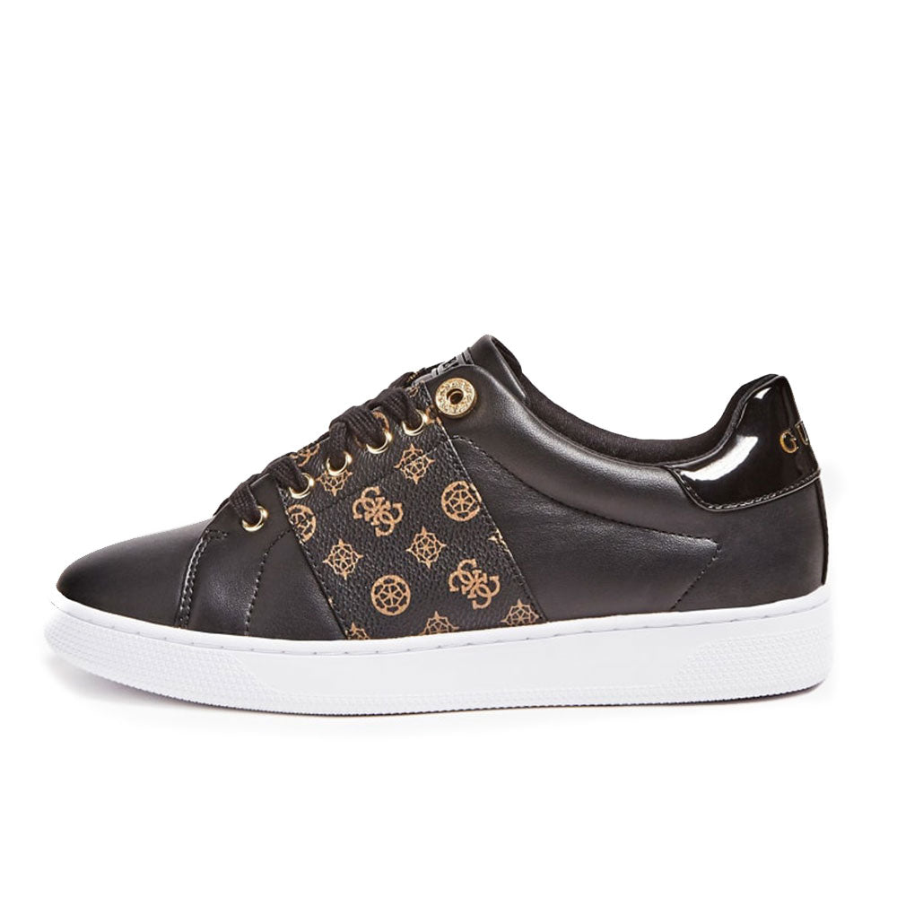 Scarpe Donna GUESS Sneakers Nere Linea Rejeena a sconto Cuoieriashop