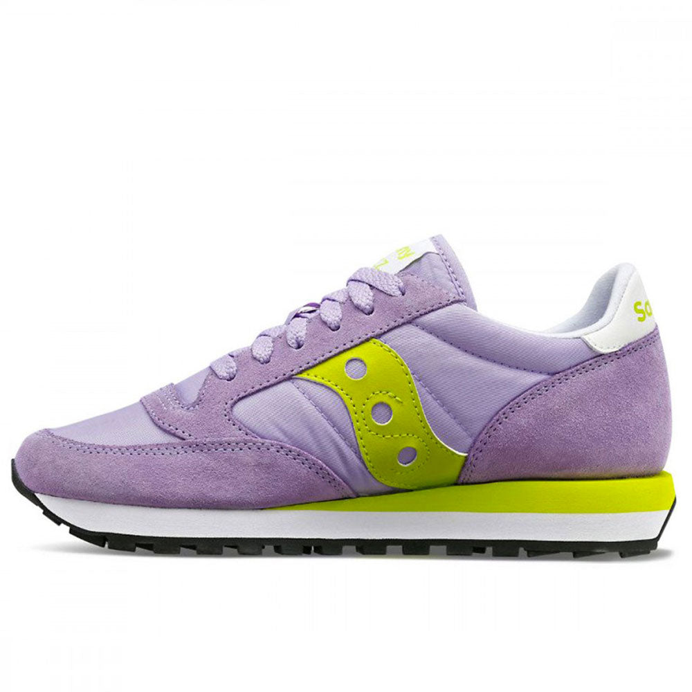 Scarpe Donna Saucony Sneakers Jazz Original Violet - Lime