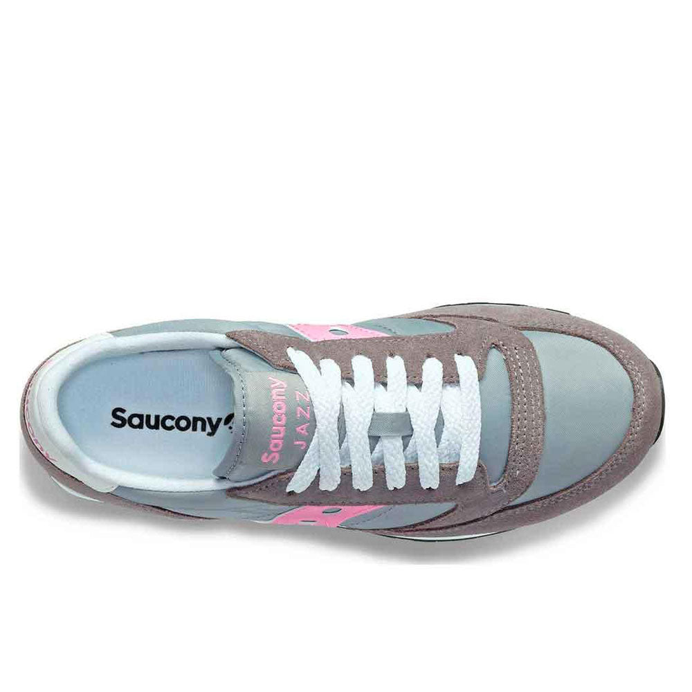 Scarpe Donna Saucony Sneakers Jazz Original Gray - Pink