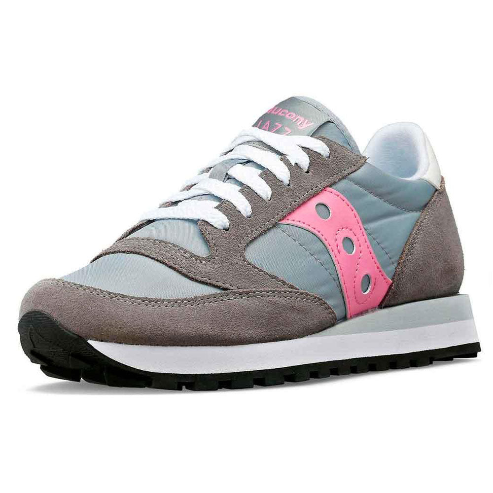 Scarpe Donna Saucony Sneakers Jazz Original Gray - Pink