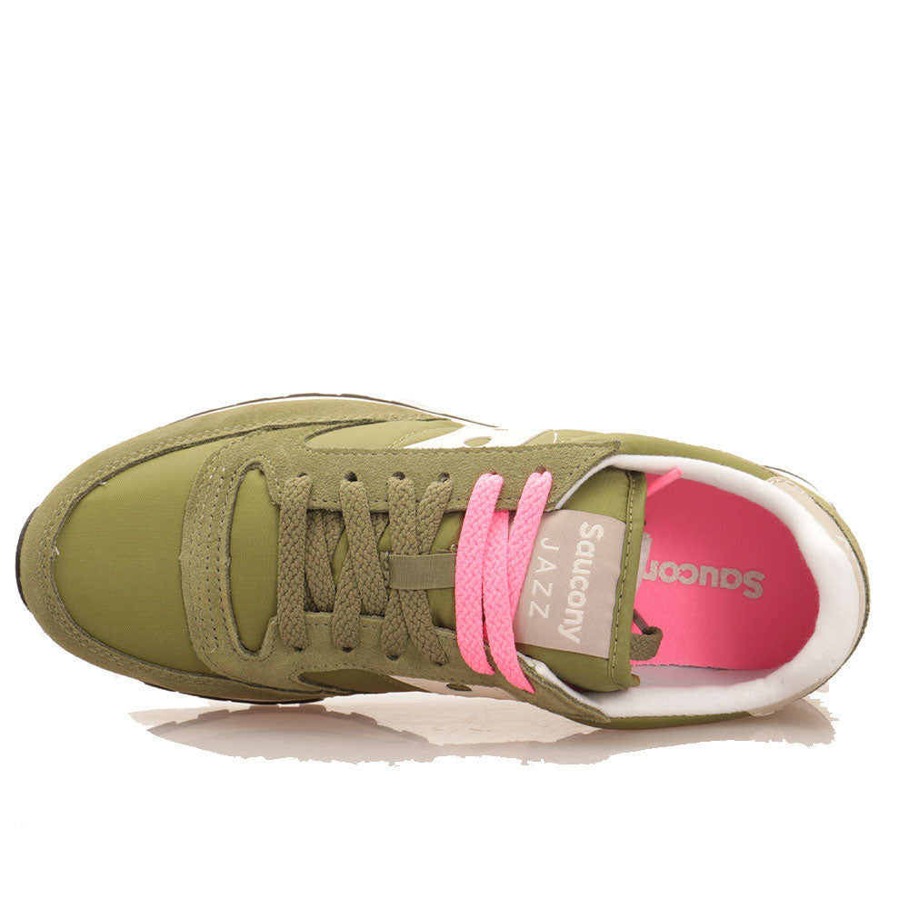 Scarpe Donna Saucony Sneakers Jazz Original Olive - Cream