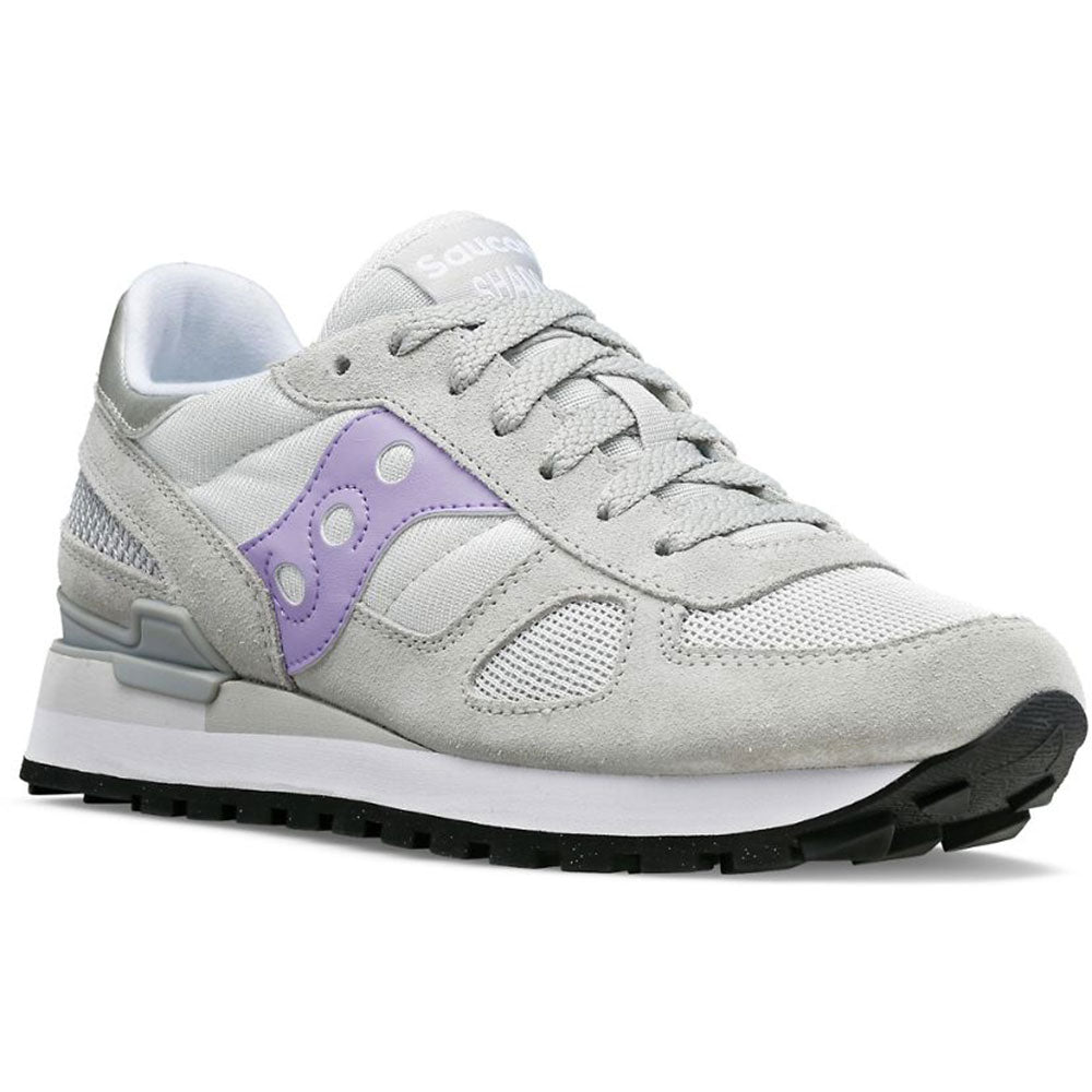 Scarpe Donna Saucony Sneakers Shadow Original Grey - Purple
