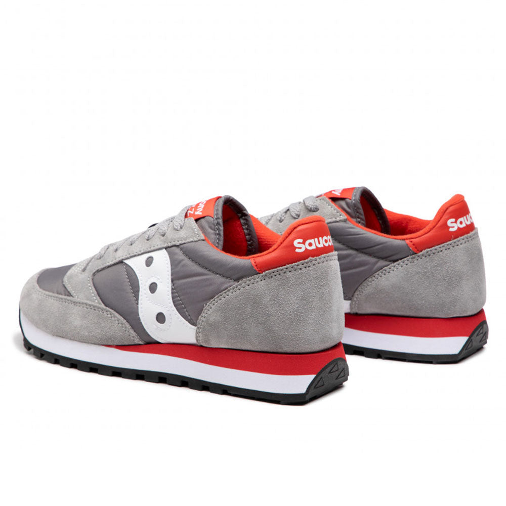 Scarpe Uomo Saucony Sneakers Jazz Original Grey - White - Red