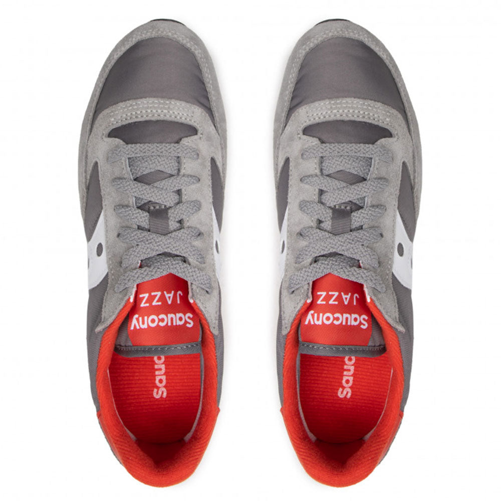 Scarpe Uomo Saucony Sneakers Jazz Original Grey - White - Red