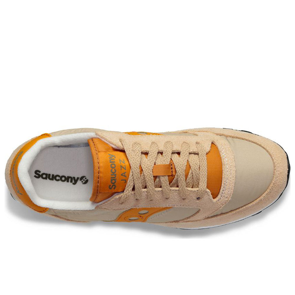 Scarpe Uomo Saucony Sneakers Jazz Original Khaki - Orange