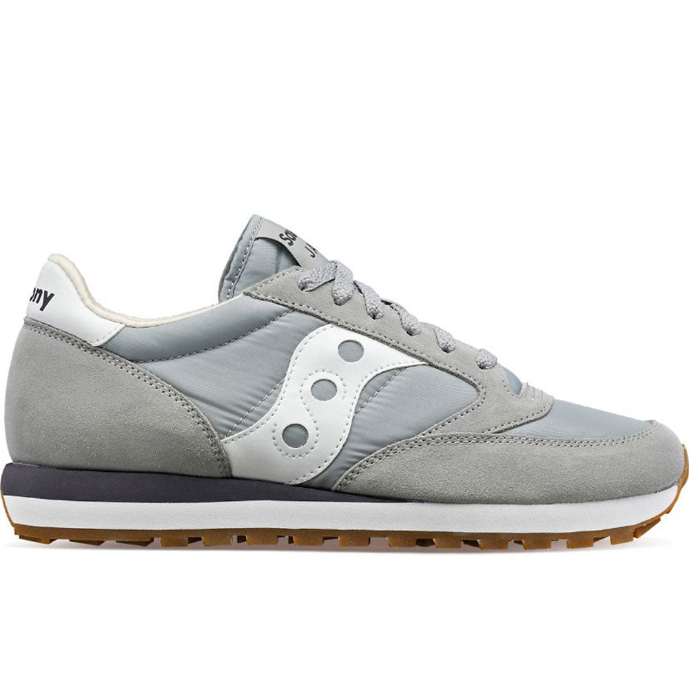 Scarpe Uomo Saucony Sneakers Jazz Original Grey White a sconto