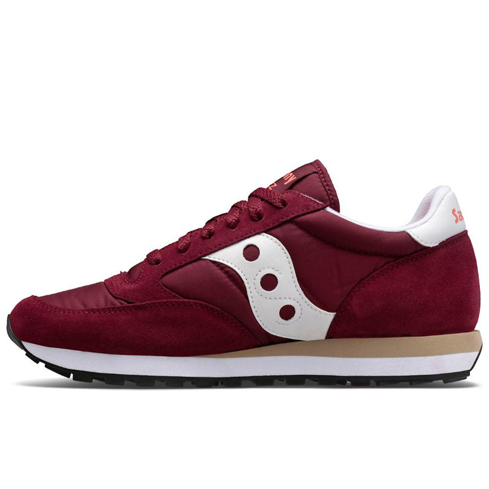 Scarpe Uomo Saucony Sneakers Jazz Original Burgundy