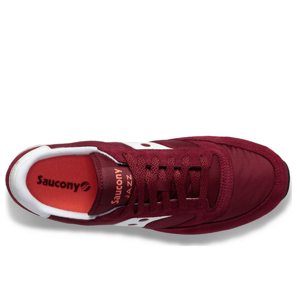 Scarpe Uomo Saucony Sneakers Jazz Original Burgundy