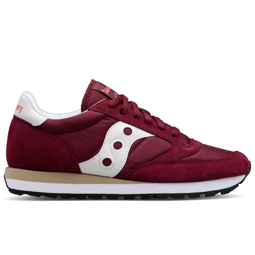Scarpe Uomo Saucony Sneakers Jazz Original Burgundy