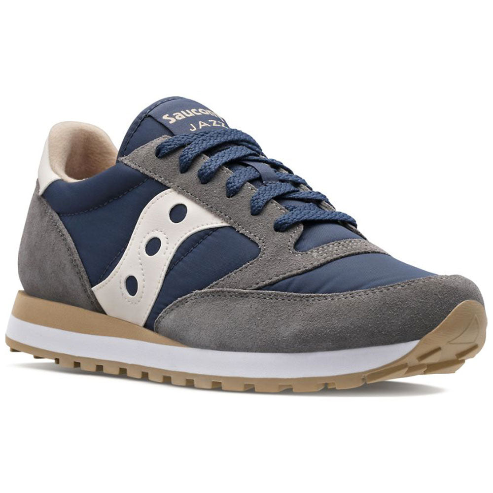 Scarpe Uomo Saucony Sneakers Jazz Original Dark Grey - Navy