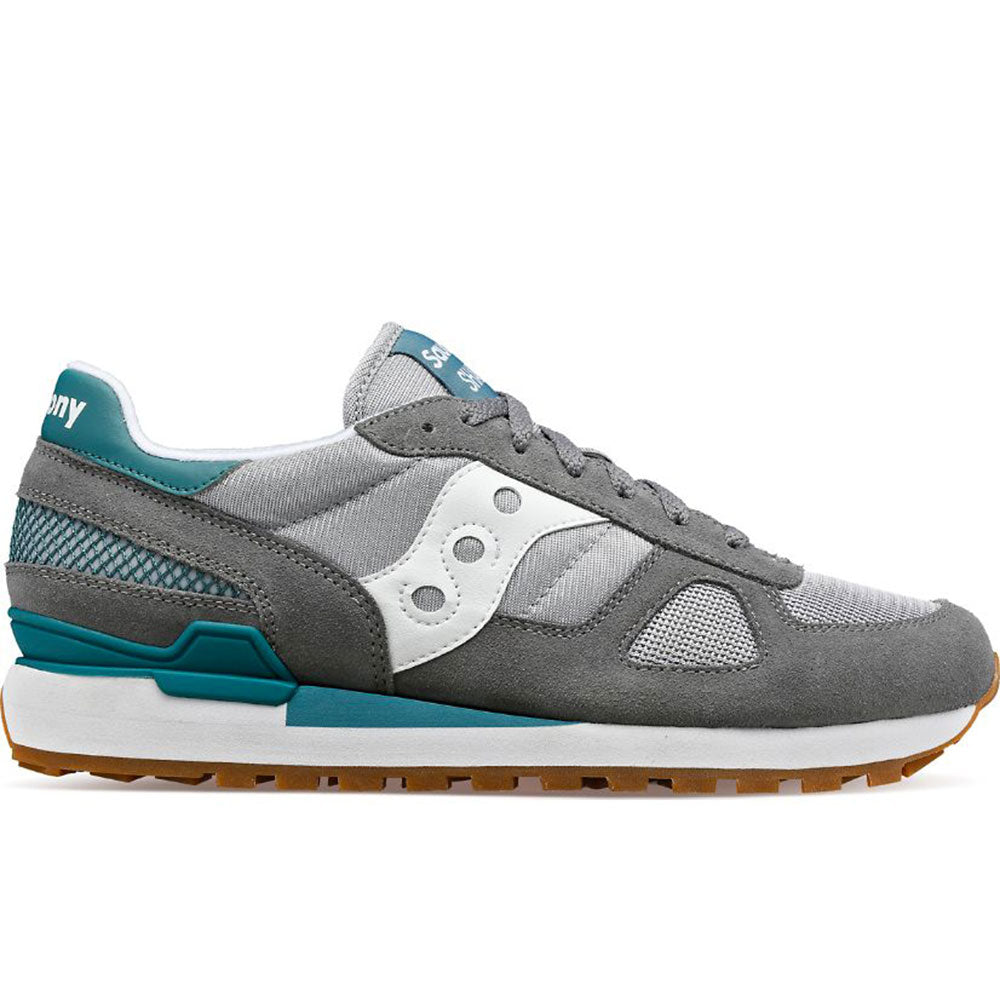 Scarpe Uomo Saucony Sneakers Shadow Original Grey - White