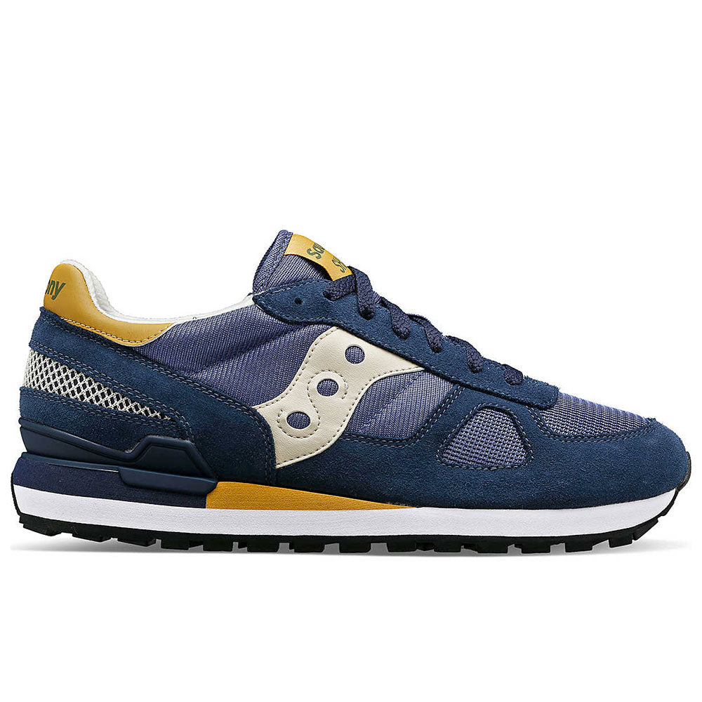 Scarpe Uomo Saucony Sneakers Shadow Original Navy - Tan - S2108