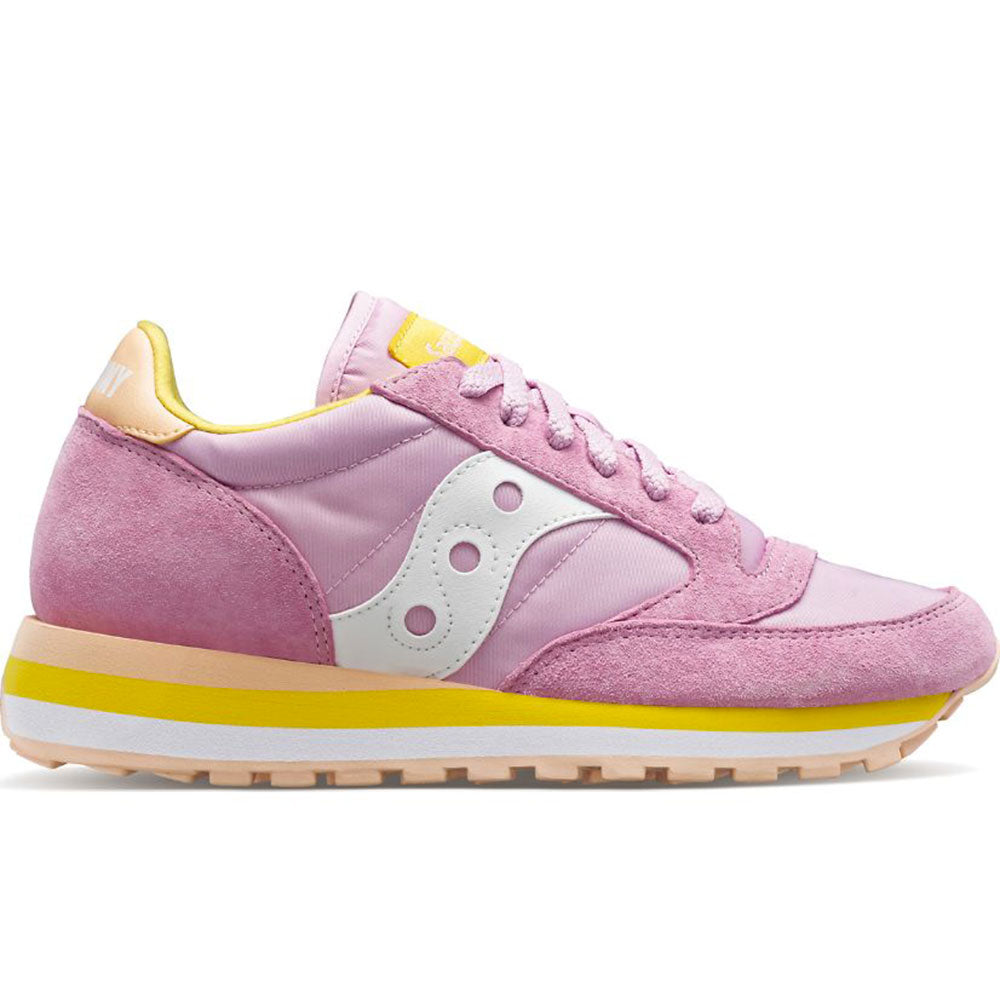 Saucony Sneaker Saucony Jazz Bianche E Gialle Scarpe Donna Saucony