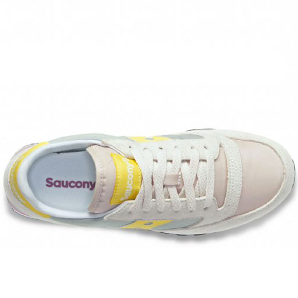 Scarpe Donna Saucony Sneakers Jazz Triple Gray - Yellow