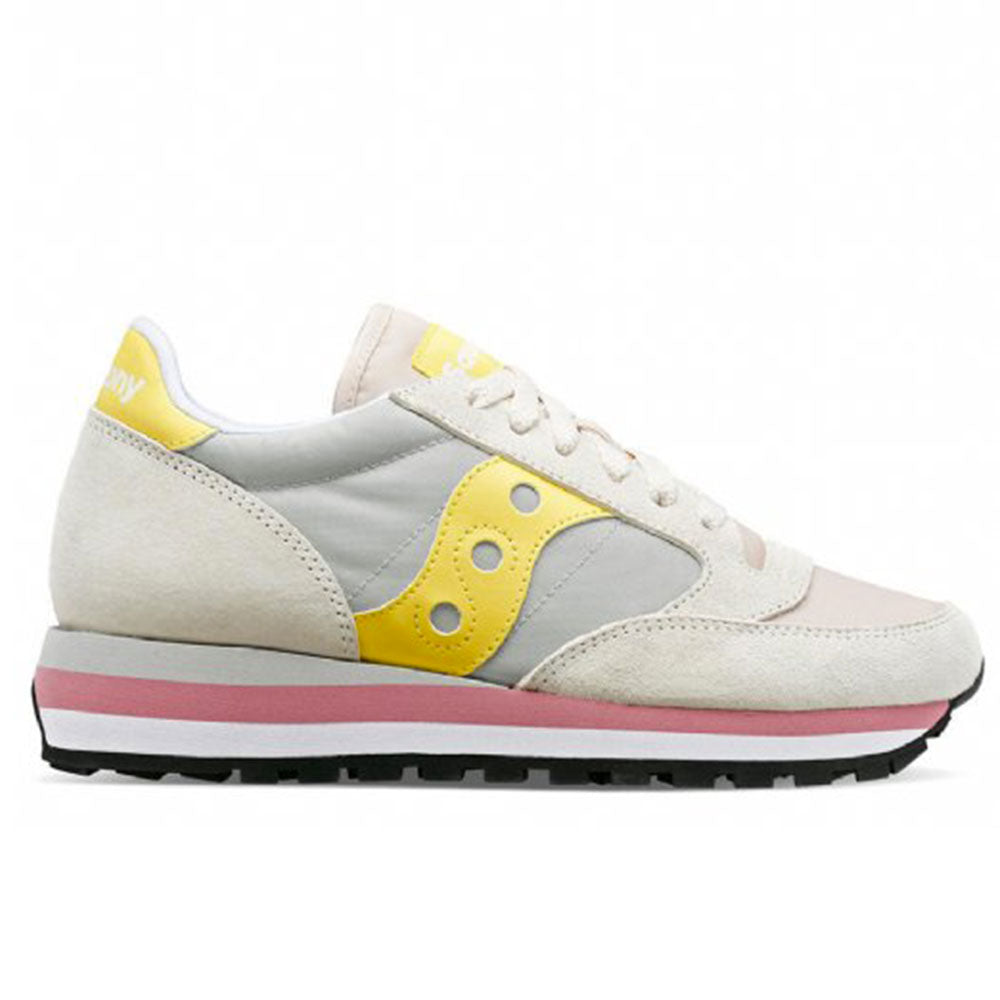Scarpe Donna Saucony Sneakers Jazz Triple Gray - Yellow