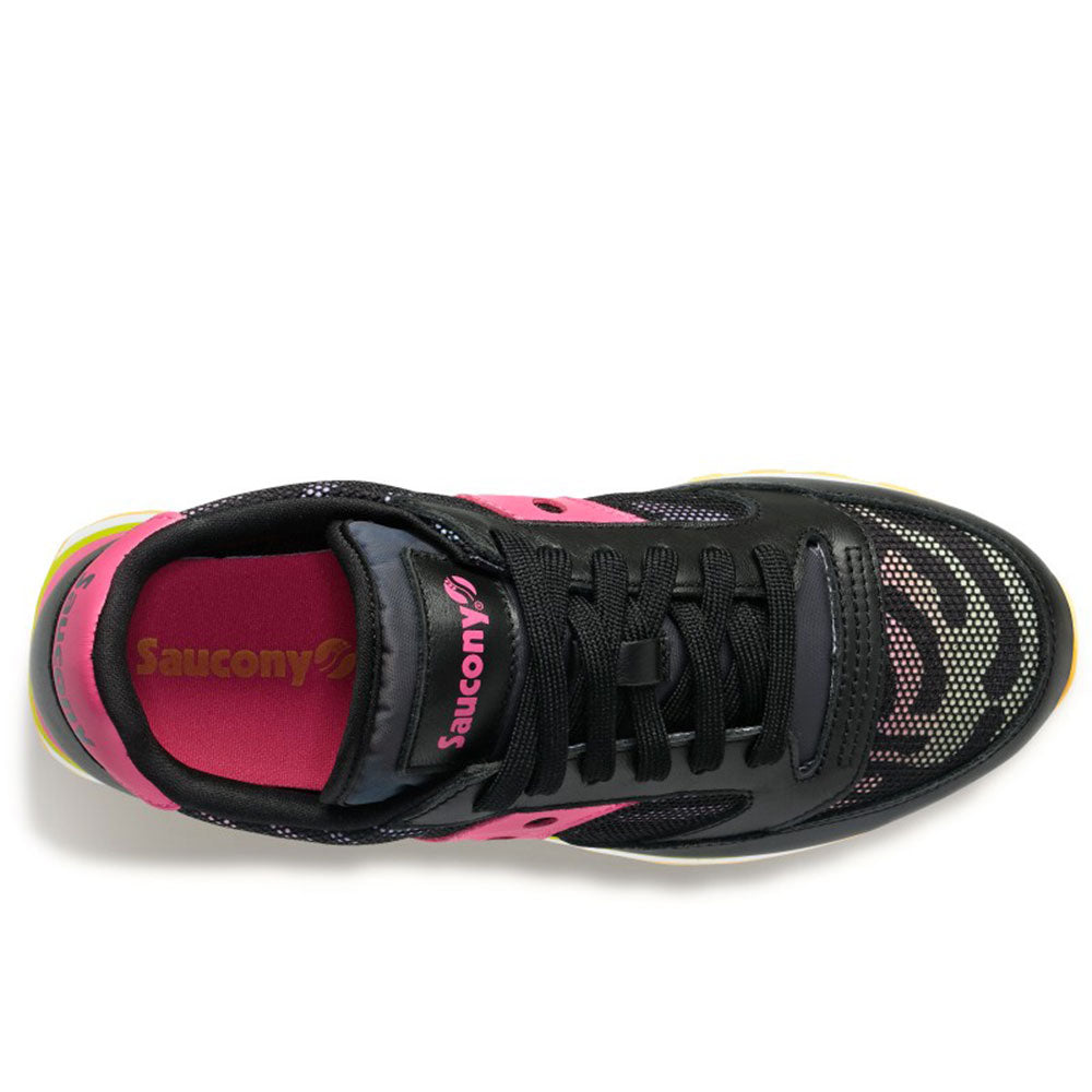 Scarpe Donna Saucony Sneakers Jazz Triple Black - Pink