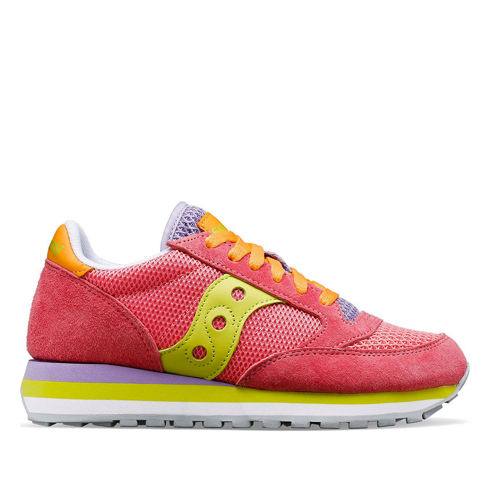 Scarpe Donna Saucony Sneakers Jazz Triple Summer Light Pink - Lime