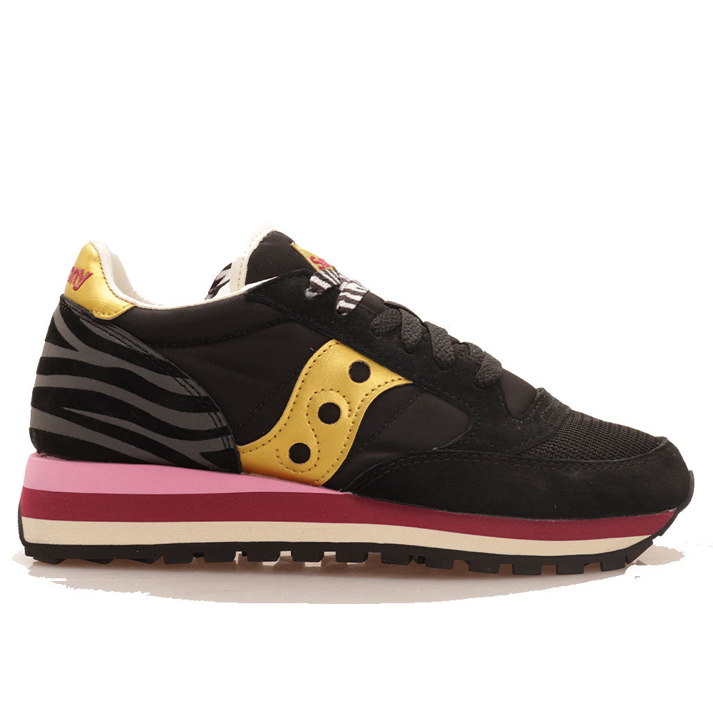 Scarpe Donna Saucony Sneakers Jazz Triple Black - Zebra