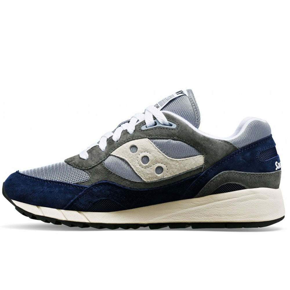 Scarpe Uomo Saucony Sneakers Shadow 6000 Grey - Navy