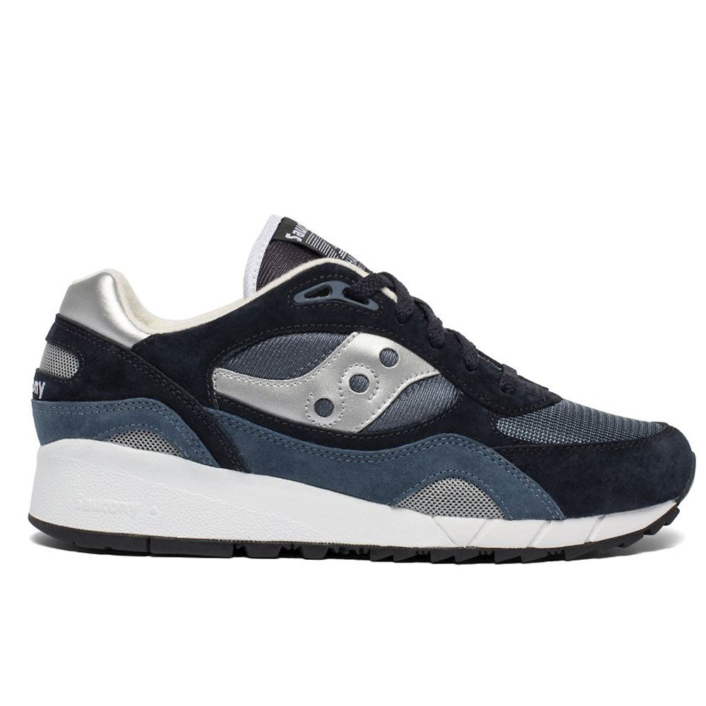 Scarpe Uomo Saucony Sneakers Shadow 6000 Navy - Silver