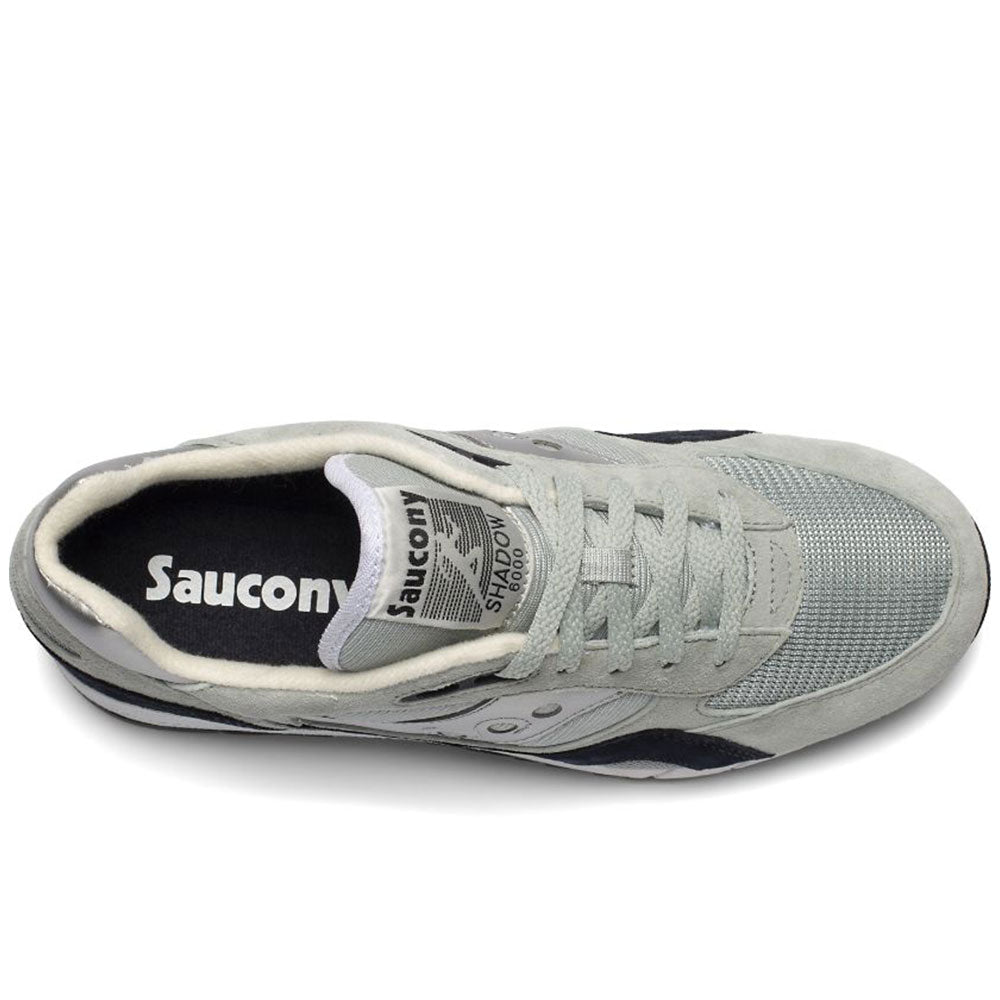 Scarpe Uomo Saucony Sneakers Shadow 6000 Grey - Silver