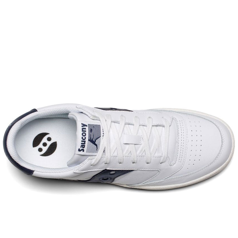 Scarpe Uomo Saucony Sneakers Jazz Court White - Navy