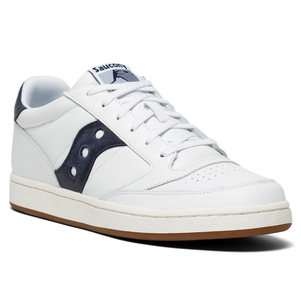 Scarpe Uomo Saucony Sneakers Jazz Court White - Navy