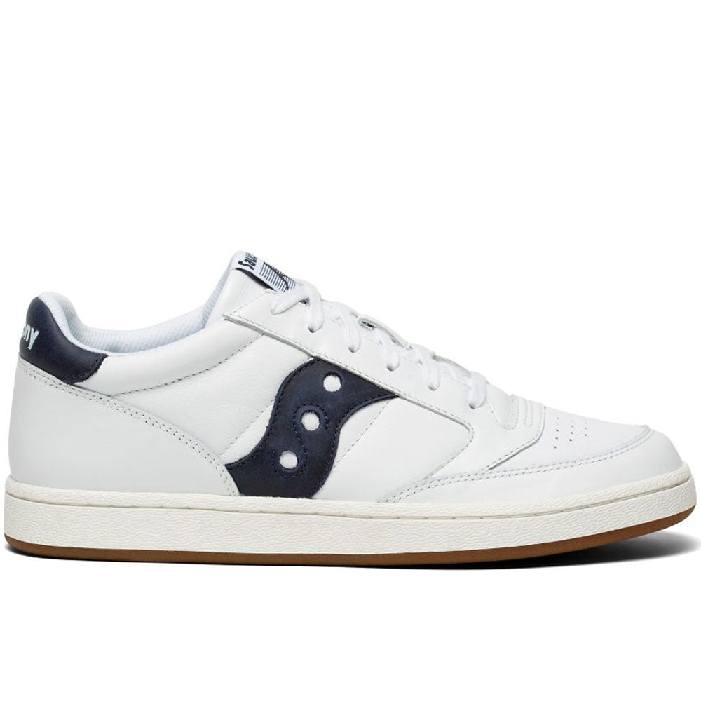 Scarpe Uomo Saucony Sneakers Jazz Court White - Navy